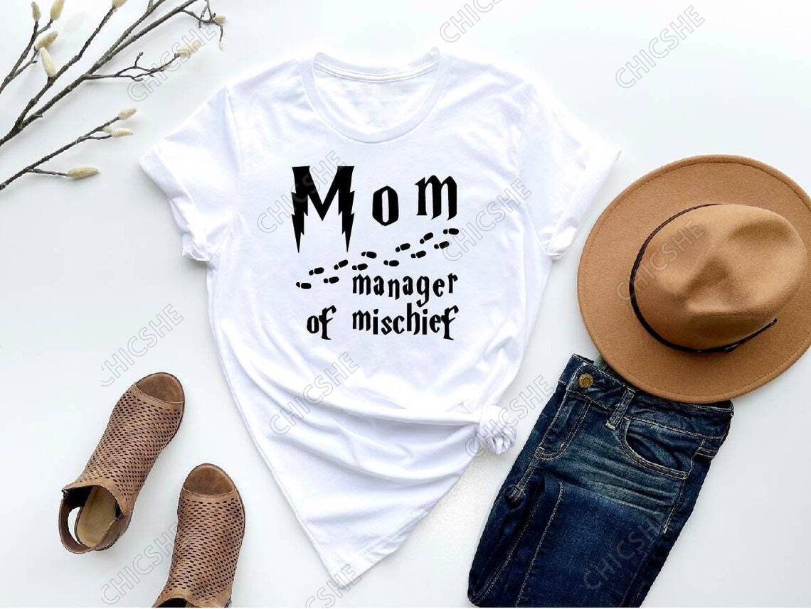 Manager Of Mischief mom shirt